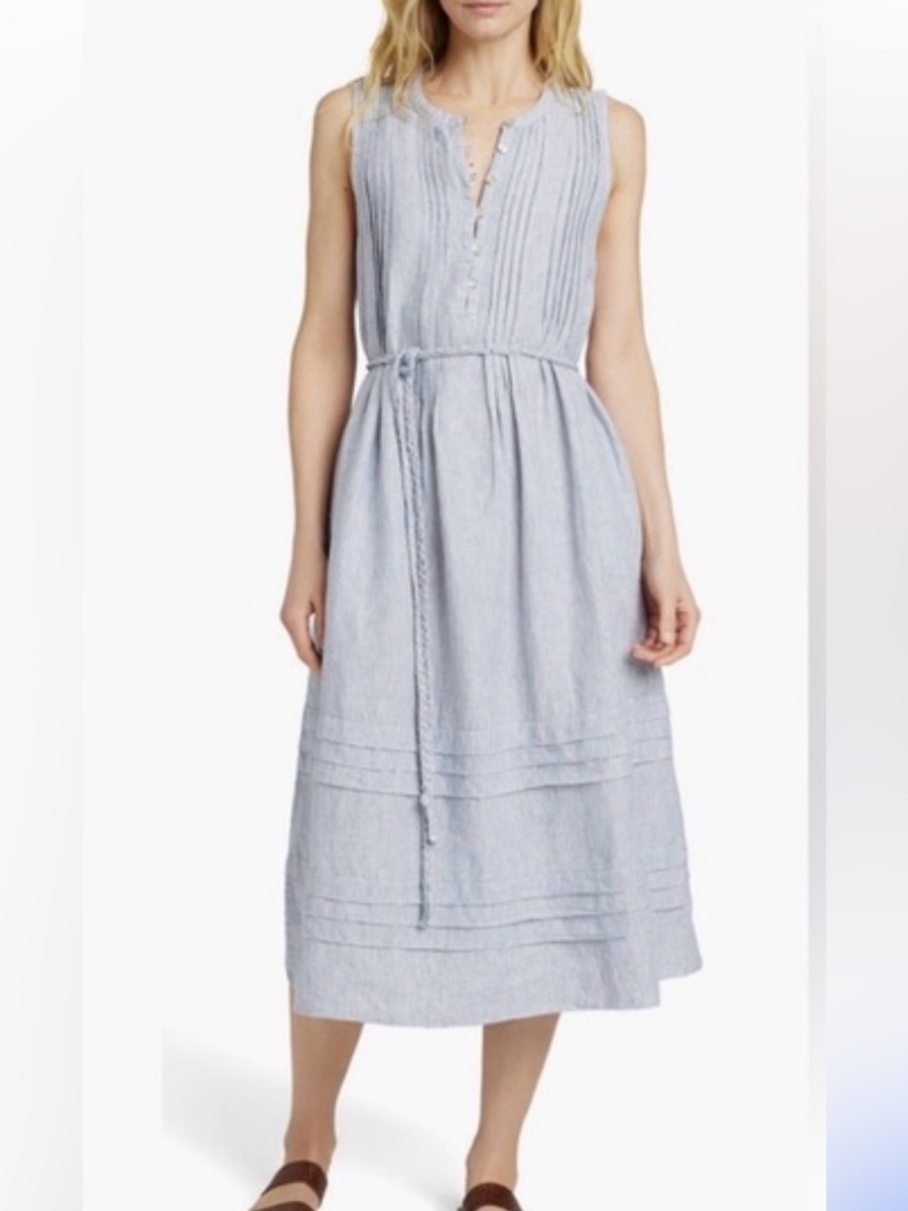 Faherty Isha Midi Dress